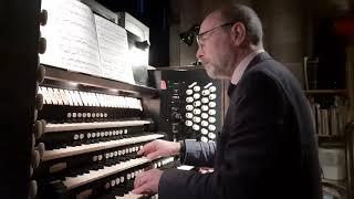 CLÉRAMBAULT Basse et dessus de trompette - Peter Dyke, Hereford Cathedral organ