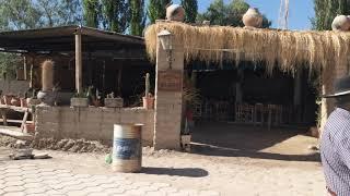 Driving through the center of Cachi, Argentina, 2018-10-15