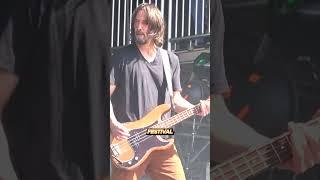 Keanu Reeves reunited with his old rock band, Dogstar