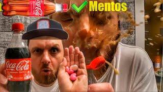 Coca-Cola and pink Mentos didn't work