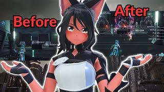 Fatal Bullet PC Version, before Mods and after Mods [Sword Art Online: Fatal Bullet]