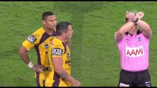 Titans eight-point try against the Broncos