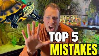 Top 5 Turtle Keeping Mistakes and How to Avoid These Common Pitfalls