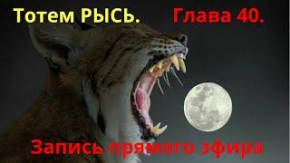 Тотем РЫСЬ. Глава 40. Шаман - Сергей Попроцкий. Запись прямого эфира 6 марта 2024г.