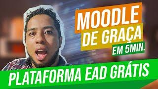 Como ter uma Plataforma EAD Grátis - MOODLE GRATUITO sem propaganda