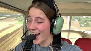 Megan's solo flight May 3, 2022