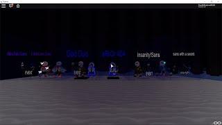 Roblox Sans AU Battle Arena |All Sans Part 3|