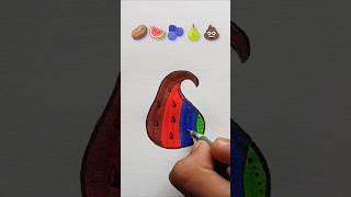 Satisfying artwork 🫐#shorts #trending #creative #satisfying #art