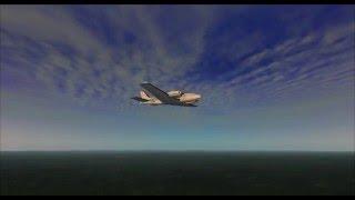 FSX with FTX Global Base and FTX Global Vector   IFR Dallas Love to San Antonio at Dusk