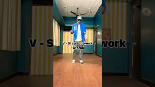 V step footwork tutorial #vstep #cwalk #cwalktutorial #jddancetutorial