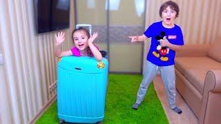 Камиль УЕЗЖАЕТ! Аминка НЕ ХОЧЕТ Оставаться ОДНА! Для детей kids children