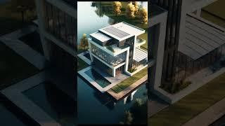 Modern Architectural Marvel by the Lake