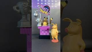 Roller Skating  Masha and the Bear Original Short - Stop Motion Video for Kids
