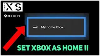 Xbox Series X/S How to SET as Xbox Home!