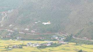 Most Challenging Landings Paro Bhutan