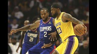 NBA 2019-2020, L.A.Lakers - L.A.Clippers, Л.А.Лейкерс - Л.А.Клипперс, 22.10.2019