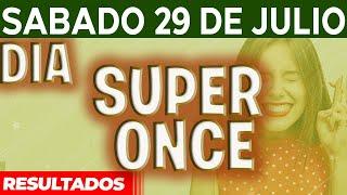 Resultado del sorteo Super Once Dia del Sábado 29 de Julio del 2023.