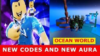 * NEW CODES AND NEW AURA * NEW OCEAN WORLD! [REBIRTHS FIX] Shuriken Tapping ROBLOX