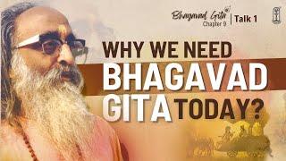 1 of 16 |Bhagavad Gita | Chapter 9 | Swami Chinmayananda | #ChinmayaMission