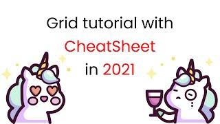 Complete Grid Tutorial with Cheat Sheet 2021 ️|| CSS Grid 2021