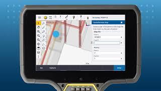 Trimble Access 2022.00: Georeferencing Map Files