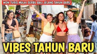 SITUASI BALI LIBUR TAHUN BARU DI SERBU TURIS: SEMINYAK BALI SAAT INI