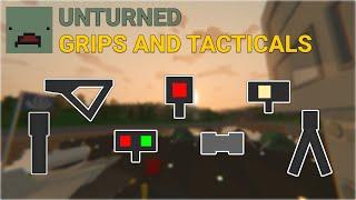 Guide to ALL Unturned Grip & Tactical Attachments in 2024