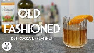 Old Fashioned mit Whiskey / Bourbon - Ein Cocktail-Klassiker