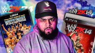 So I Tried WWE 2k14 30 Years of WrestleMania After Playing WWE 2k24