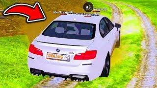 НАШЛИ БРОШЕННУЮ BMW M5 F10 В ЛЕСУ - CRMP AMAZING RP ГАРВИН