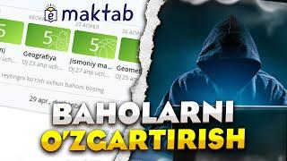 KUNDALIK COM BAHOLARNI O'ZGARTIRISH | emaktab.uz dagi baholarni o'zgartirish | @PLAYSHOT_YT