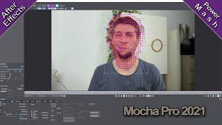 After Effects / Mocha Pro 2021 PowerMesh / Age Effect - Tutorial Deutsch