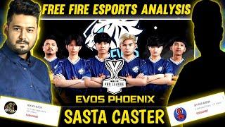 EVOS PHOENIX WON FFPL THAILAND | SPYDER ARENA SASTI CASTING INSPIRED BY ROCKY & RDX | FREE FIRE