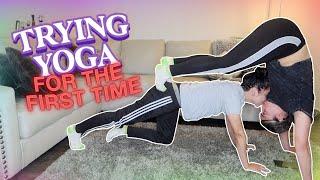 COUPLES YOGA CHALLENGE! *PAINFUL*