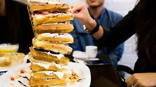 Super Big Mac Waffle Challenge | Furious Pete