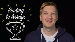 Binding to Arrays -- Polycasts #35