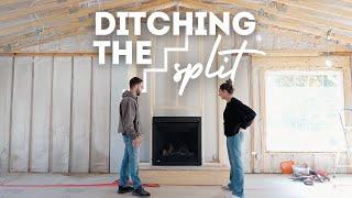 EP 20: Our Fireplace Exploded | DITCHING THE SPLIT