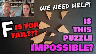 The 'F' Puzzle - is it IMPOSSIBLE? with Dr Gareth and Laura