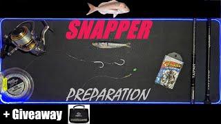 SNAPPER Fishing Preparation | Tips, Rigs, Bait, Tackle