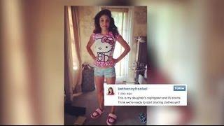 Bethenny Frankel Causes Backlash After Posing in Daughter's Pajamas | Splash News TV