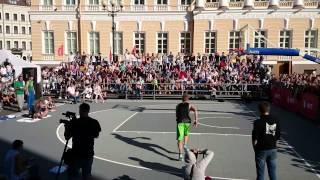 "Piter Street Games" Slam Dunk Contest 2014 Qualification (part) in Saint-Petersburg