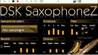 DSK Saxophonez Free VST Instruments Demo