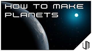 How to make SIMPLE PLANETS in Blender