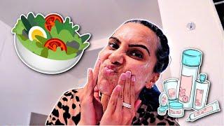 HOW I'M GETTING RID OF MY ACNE & MEAL PREP WITH ME