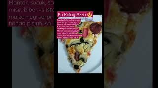 En Kolay Pizza  Herkesin yapabileceği bir tarif | Pratik Tarifler