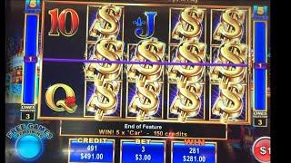 High-Limit Slots Play, Drop the Bet Bonus Win Dollar Streak 