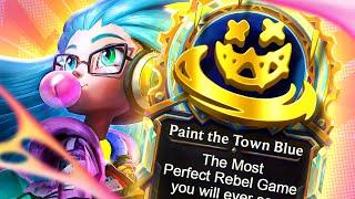 I Hit “Paint the Town Blue” with the Perfect Rebel Setup! | Rank 1 Climb TFT Set 13