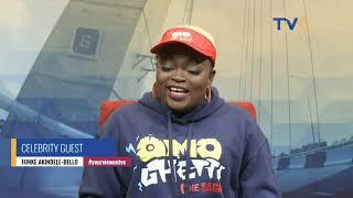 Funke Akindele-Bello Mimics Her Husband, JJC On Live TV 