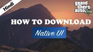 NativeUI | How To Download & Install | GTA V