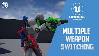 Unreal Engine 4 Tutorial - Weapon Switching